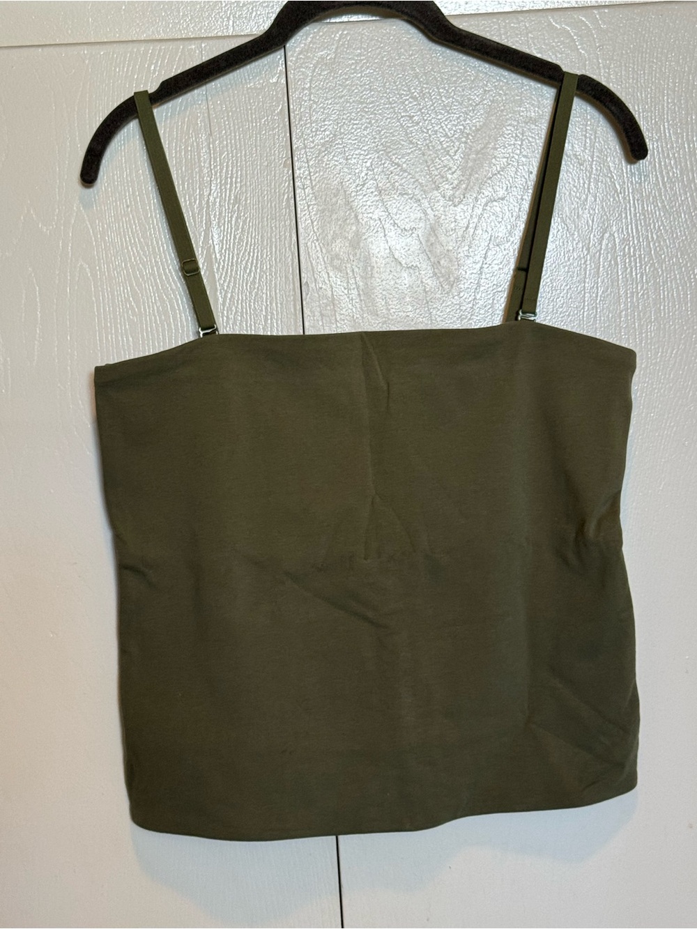 GAP Olive Green Spaghetti Strap Tube Top